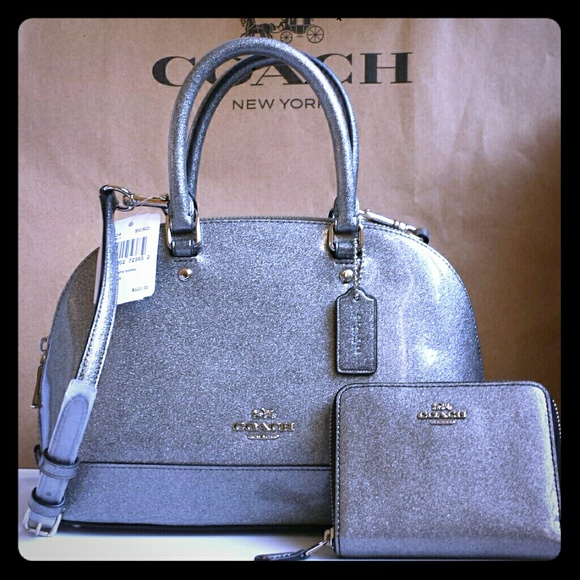 Coach Handbags - Coach Dilver Glitter Wallet NWT